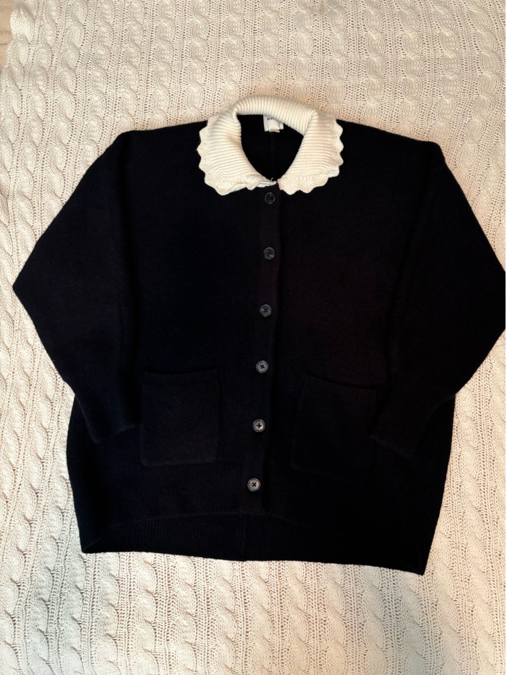 Maeve Scallop collar cardigan small - Picture 5 of 8